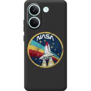 Чорний чохол BoxFace Poco X8 Pro NASA