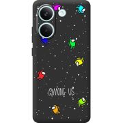 Чорний чохол BoxFace Poco X8 Pro Among Us Invisible