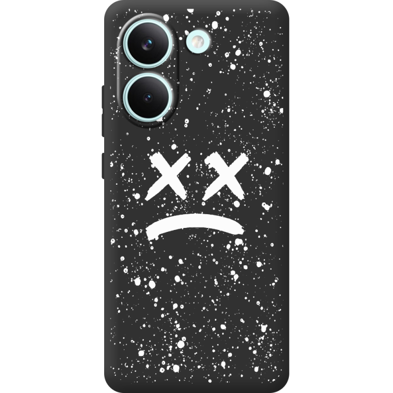 Чорний чохол BoxFace Poco X8 Pro Sad Way