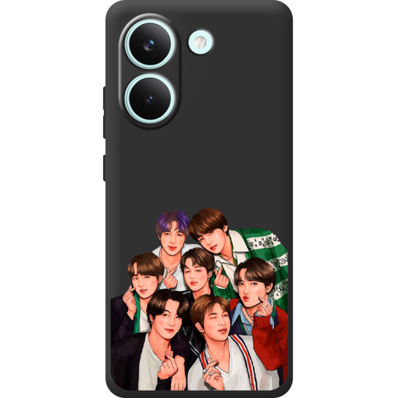 Чорний чохол BoxFace Poco X8 Pro BTS