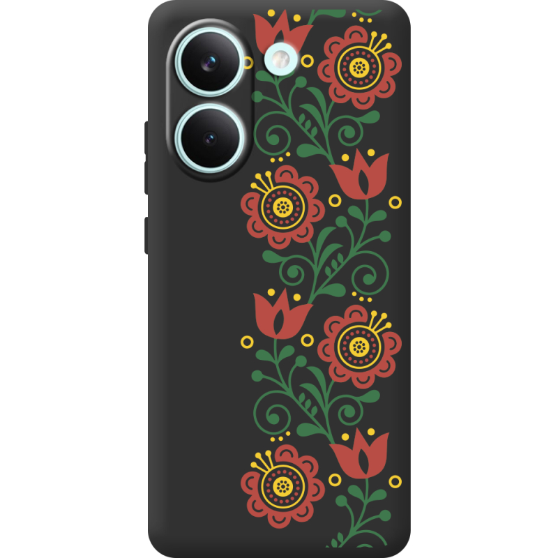 Чорний чохол BoxFace Poco X8 Pro Ethno