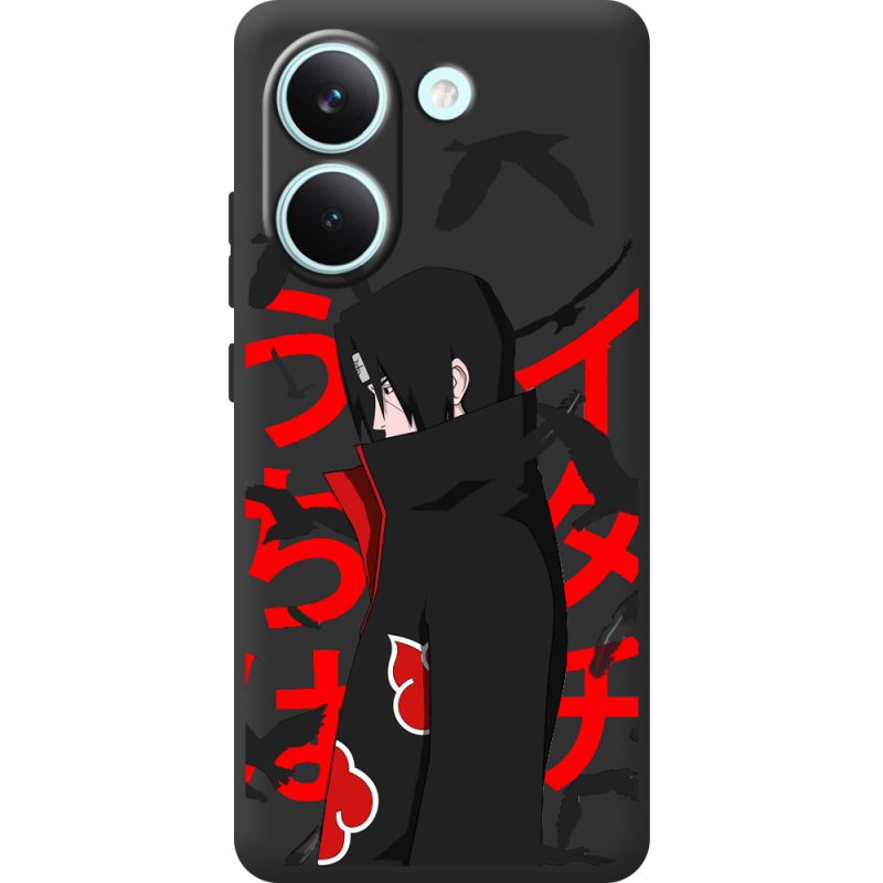 Чорний чохол BoxFace Poco X8 Pro Учиха Итачи