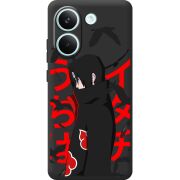 Чорний чохол BoxFace Poco X8 Pro Учиха Итачи