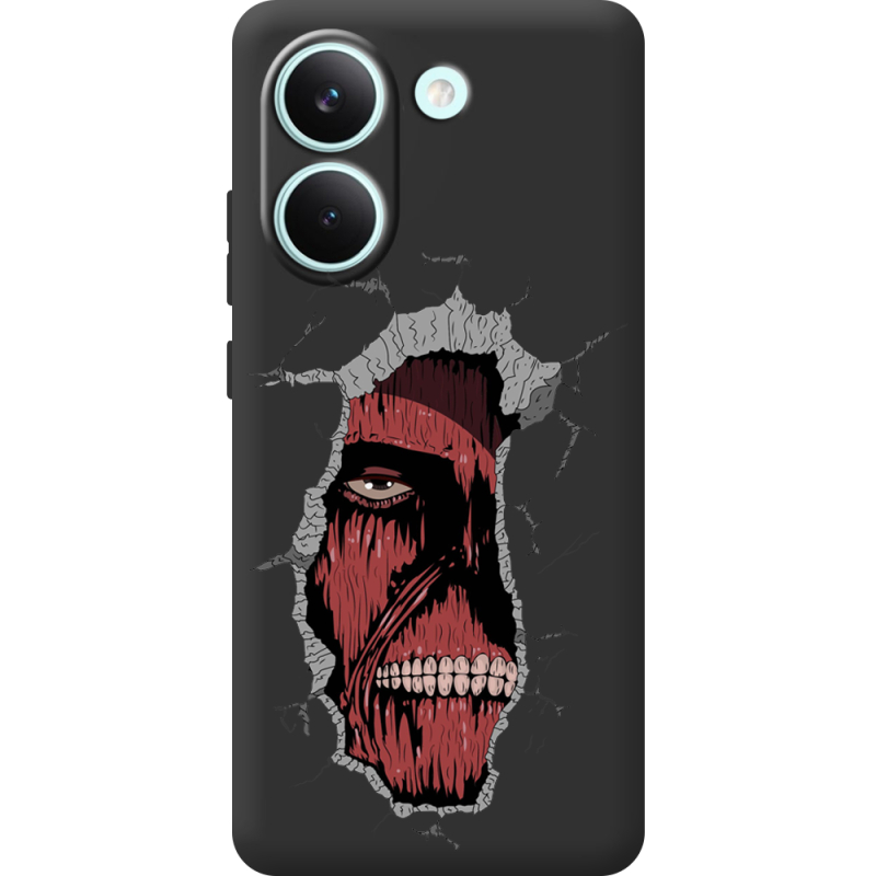 Чорний чохол BoxFace Poco X8 Pro Нападение на Титана