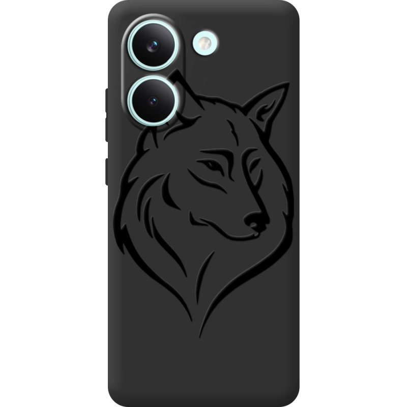 Чорний чохол BoxFace Poco X8 Pro Wolf