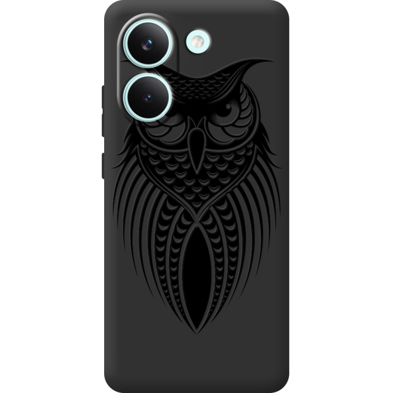 Чорний чохол BoxFace Poco X8 Pro Owl