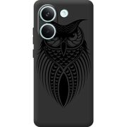 Чорний чохол BoxFace Poco X8 Pro Owl