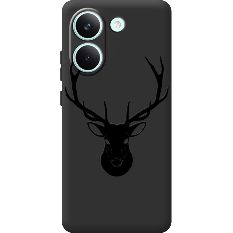Чорний чохол BoxFace Poco X8 Pro Deer