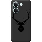 Чорний чохол BoxFace Poco X8 Pro Deer