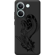 Чорний чохол BoxFace Poco X8 Pro Snake