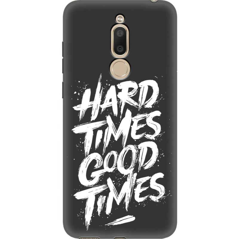 Черный чехол Uprint Meizu M6T Hard Times Good Times