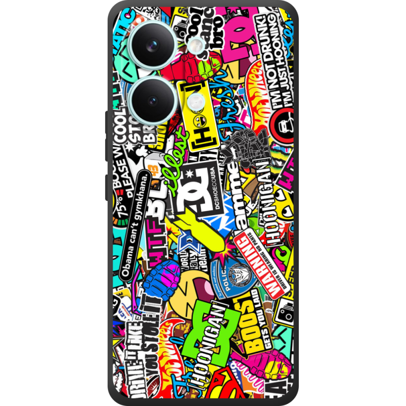 Чохол BoxFace Poco X8 Pro Max Multicolored Inscriptions