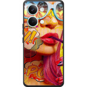 Чохол BoxFace Poco X8 Pro Max Yellow Girl Pop Art