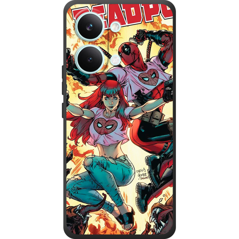 Чохол BoxFace Poco X8 Pro Max Deadpool and Mary Jane