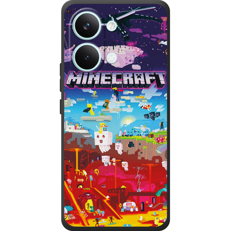 Чохол BoxFace Poco X8 Pro Max Minecraft World Beyond