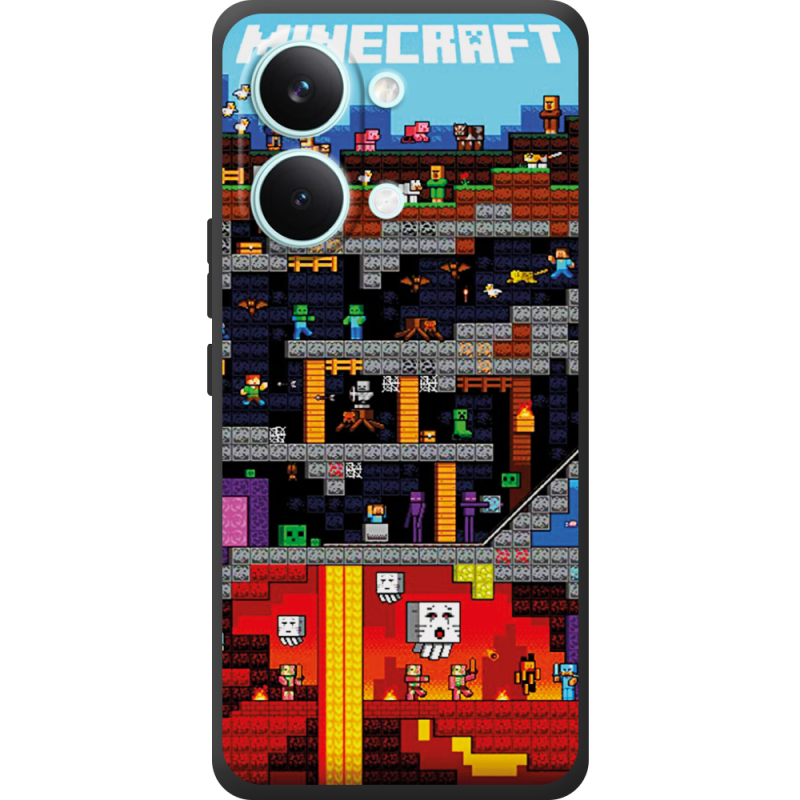 Чохол BoxFace Poco X8 Pro Max Minecraft Lode Runner
