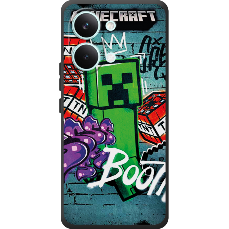 Чохол BoxFace Poco X8 Pro Max Minecraft Graffiti
