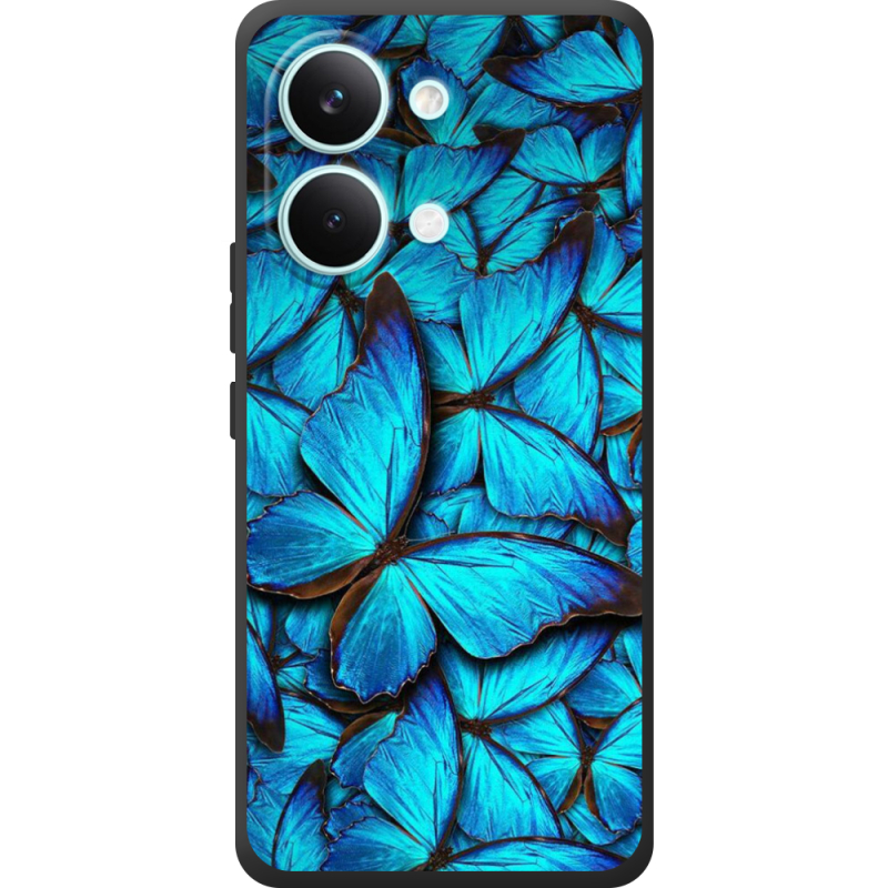 Чохол BoxFace Poco X8 Pro Max лазурные бабочки