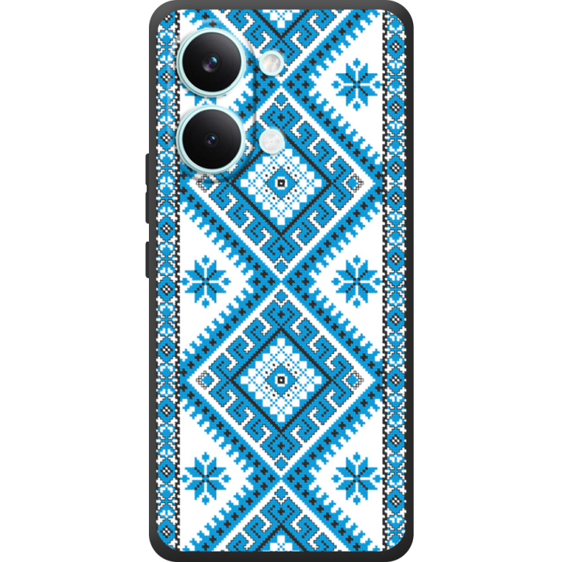 Чохол BoxFace Poco X8 Pro Max Блакитний Орнамент