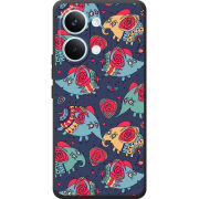 Чохол BoxFace Poco X8 Pro Max Flying Elephants