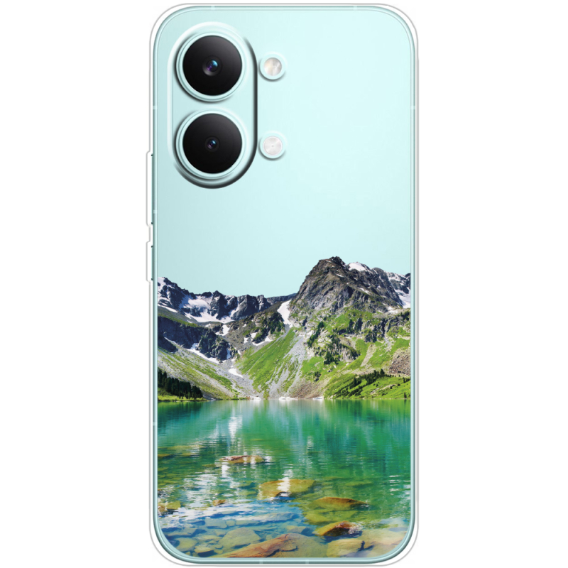 Прозорий чохол BoxFace Poco X8 Pro Max Green Mountain