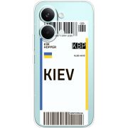 Прозорий чохол BoxFace Poco X8 Pro Max Ticket Kiev