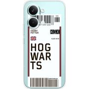 Прозорий чохол BoxFace Poco X8 Pro Max Ticket Hogwarts