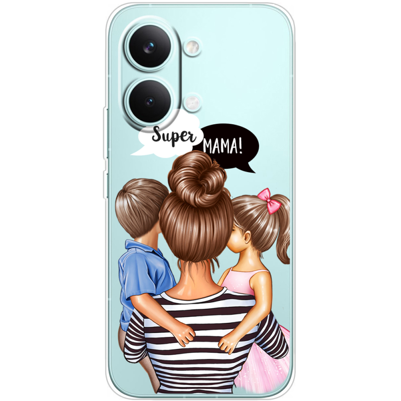 Прозорий чохол BoxFace Poco X8 Pro Max Super Mama