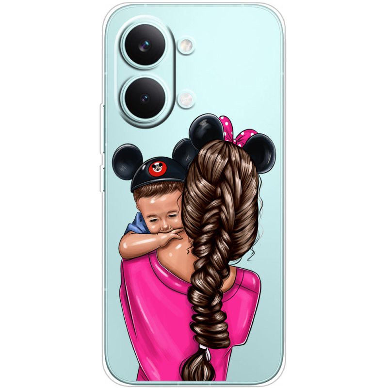 Прозорий чохол BoxFace Poco X8 Pro Max Mouse Mommy