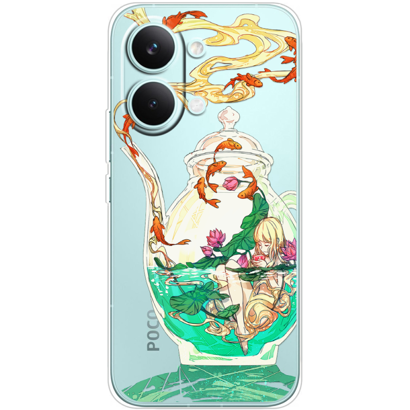 Прозорий чохол BoxFace Poco X8 Pro Max Kettle