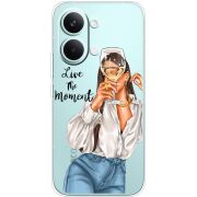 Прозорий чохол BoxFace Poco X8 Pro Max Live The Moment