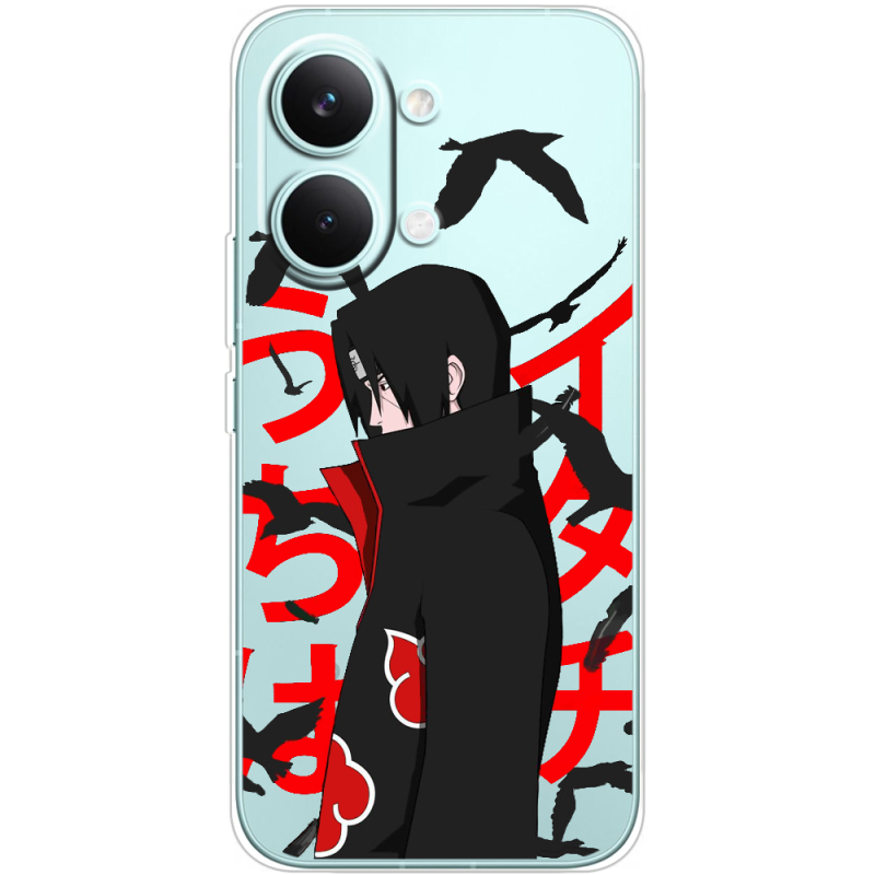 Прозорий чохол BoxFace Poco X8 Pro Max Учиха Итачи