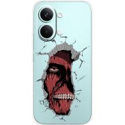 Прозорий чохол BoxFace Poco X8 Pro Max Нападение Титана