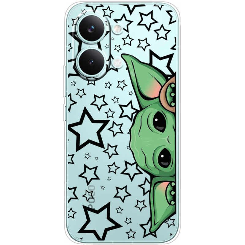 Прозорий чохол BoxFace Poco X8 Pro Max Baby Yoda