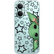 Прозорий чохол BoxFace Poco X8 Pro Max Baby Yoda