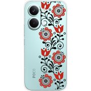 Прозорий чохол BoxFace Poco X8 Pro Max Ethno Ornament