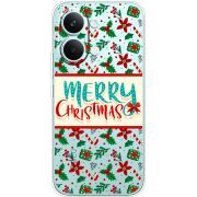 Прозорий чохол BoxFace Poco X8 Pro Max Vintage Christmas Pattern