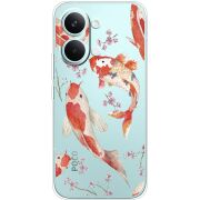 Прозорий чохол BoxFace Poco X8 Pro Max Japanese Koi Fish