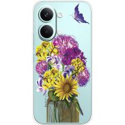 Прозорий чохол BoxFace Poco X8 Pro Max My Bouquet