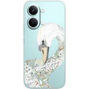 Прозорий чохол BoxFace Poco X8 Pro Max Swan