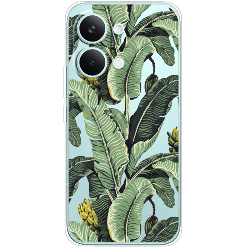 Прозорий чохол BoxFace Poco X8 Pro Max Banana Leaves