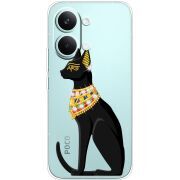 Чохол зі стразами Poco X8 Pro Max Egipet Cat