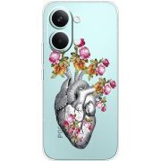 Чохол зі стразами Poco X8 Pro Max Heart