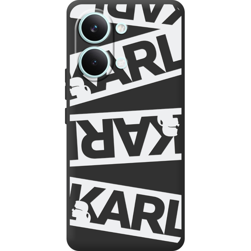 Чорний чохол BoxFace Poco X8 Pro Max White Karl