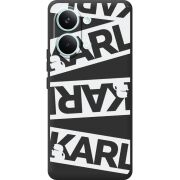 Чорний чохол BoxFace Poco X8 Pro Max White Karl