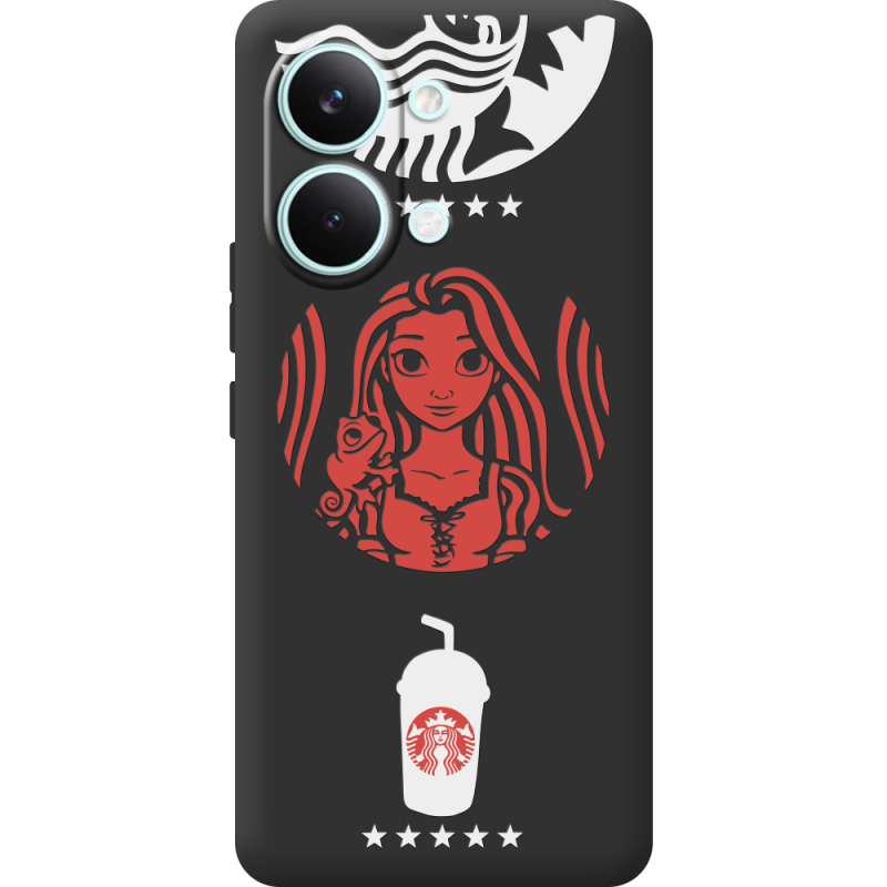 Чорний чохол BoxFace Poco X8 Pro Max RedWhite Coffee