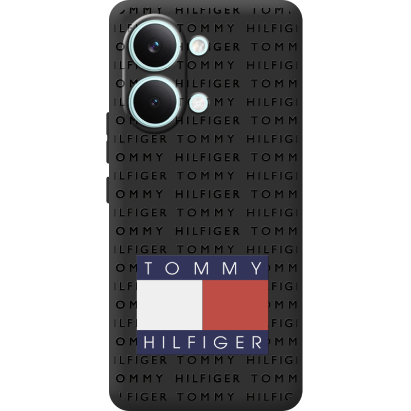 Чорний чохол BoxFace Poco X8 Pro Max Tommy Print