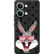 Чорний чохол BoxFace Poco X8 Pro Max looney bunny