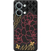 Чорний чохол BoxFace Poco X8 Pro Max FranceFlowers