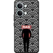 Чорний чохол BoxFace Poco X8 Pro Max Man Pattern